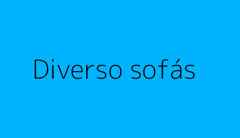 Diverso sofás